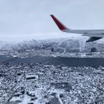 Letzter Blick von oben auf Tromso